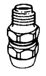 PHC4599 1/4" HOSE CONECTOR (M)